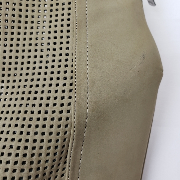 Juicy Couture Peep Toe Wedge Ankle Boots 6 - Picture 5 of 8